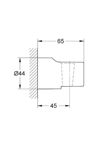 Grohe Relexa El Duşu Askısı - 28622000 Krom