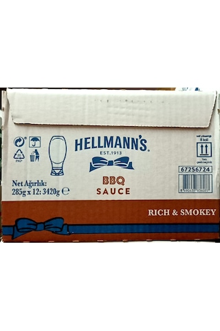 Hellmann’s Barbekü Sos 12 x 285 G