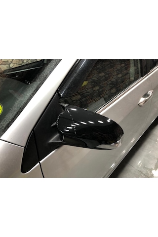 Toyota Corolla Uyumlu Ayna Kapağı Parlak Siyah Batman Ayna Kapağı