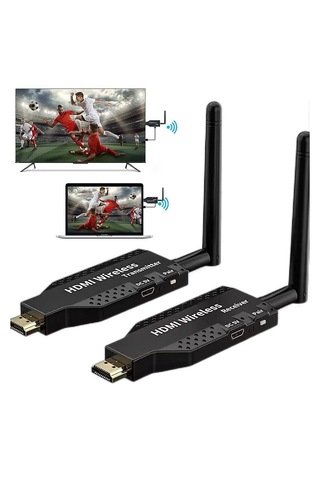 Molix Mx-hdwf50 50 Metre Kablosuz Hdmı Uzatıcı Seti - 5.8g 1080p 60hz Wireless Extender