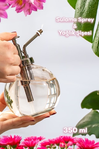 Perotti 15729 350 Ml Cam Yağlık Sirkelik Yağdanlık Şişesi Pembe