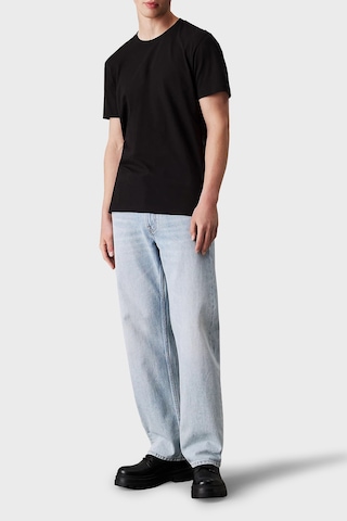 Calvin Klein Erkek T Shirt J30j326159 Beh Siyah SIYAH Siyah