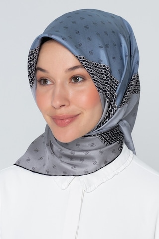 ARMİNE Armine Nostalji Serisi Sura İpek Eşarp 8113ds-04 Siyah