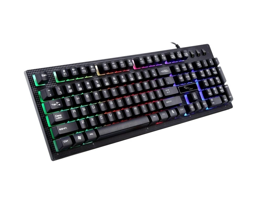 Sones Zgb G20 104 Tuşlu Usb Kablolu Mekanik Hisli Parlayan Bilgisayar Klavyesi Oyun Klavyesi