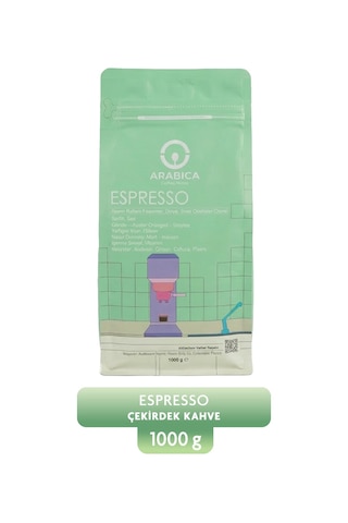 Espresso Kahve 1kg - Çekirdek Kahve Taze Kavrulmuş Çekirdek
