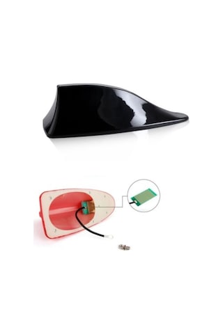 Renault Megan 4 Sedan Siyah Shark Balık Sırtı Araç Üstü Radio Anteni