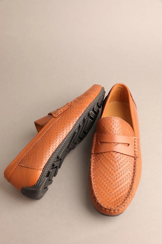 Gondol Erkek Hakiki Deri Klasik Loafer Taba 41 Ttx.20132 Çok Renkli