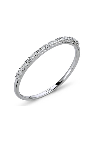 Lova 0,10 Karat Pırlanta Yarımtur Yüzük - 1030146