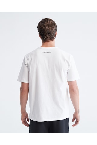 Calvin Klein Calvın Kleın Erkek T-shırt Nm2399e-100 Nm2399e-100 Beyaz