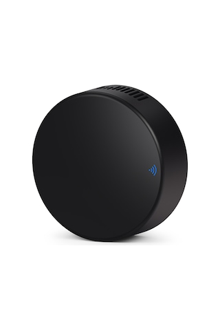 Konesam Siyah Wifi Akıllı Kumanda: Ir+rf Ev Aletleri Kontrolü, Tuya Uygulaması Ve Ses Komutu Desteği