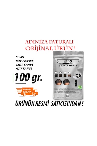 Xi10 100 Gr Saç Tozu 4 Renk A Kalite Toppik Benz.