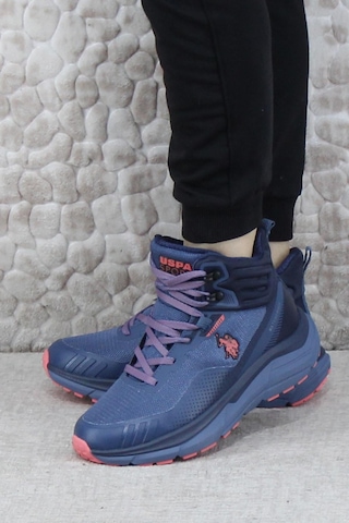 U.s. Polo Assn. Rgerrard Hı Wmn Rahat Waterproof Outdoor Kadın Bot Mavi
