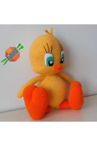 Amigurumi Tweety Oyuncak