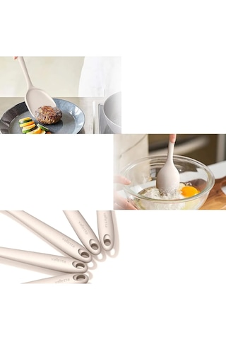 Valletta Maracas Isıya Dayanıklı Silikon Spatula Seti 25 Parça