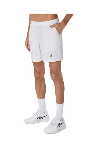 Asics Court 7ın Short Erkek Beyaz Şort 2041a344-100 Beyaz