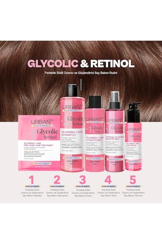 Urban Care Glycolic Retinol Parlaklık Etkili Onarıcı Saç Bakım Kremi-250ml-gloss