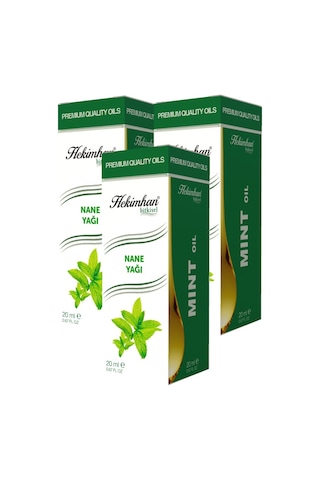 Hekimhan Bitkisel Nane Yağı 3 x 20 ML