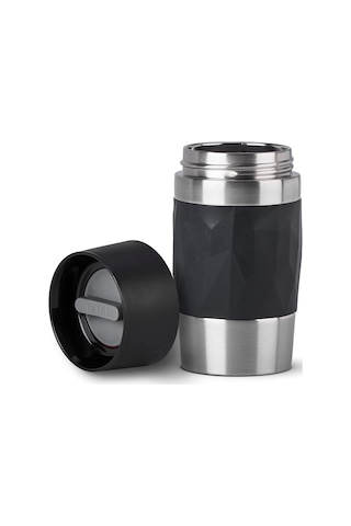 Tefal Travel Mug Compact Termos - Siyah - 0,3 Litre Çok Renkli