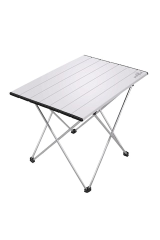 Panipal Alüminyum, Katlanabilir Kamp Ve Piknik Masası, Taşıma Çantalı S Gri