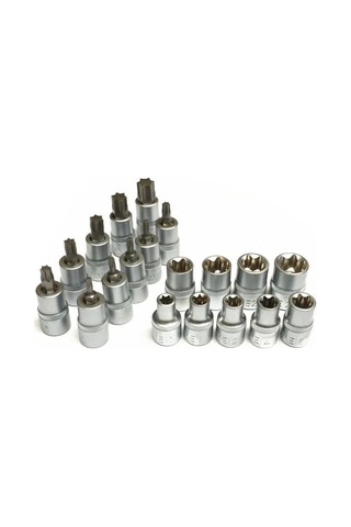 Grayzer 19 Parça 1/2'' İç-dış Torx Lokma Takımı