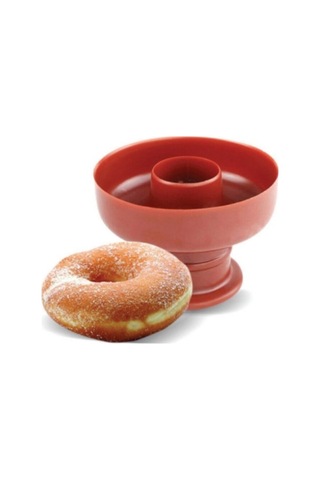 Tatlı Tuzlu Dayanıklı Plastik Donut Kalıbı Lezzetli Tarifler Mutfak Aleti Kahve Yanına Diğer