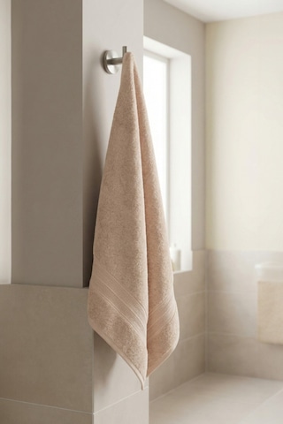 6'lı Vanilla 30x50 Cm El Ve Yüz Havlu Seti Mutfak Havlusu %100 Pamuk 80gr pudra
