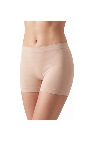 Arma Yıldız Kadın Dikişsiz Seamless Boxer 3'lü Paket Ten Ten 3