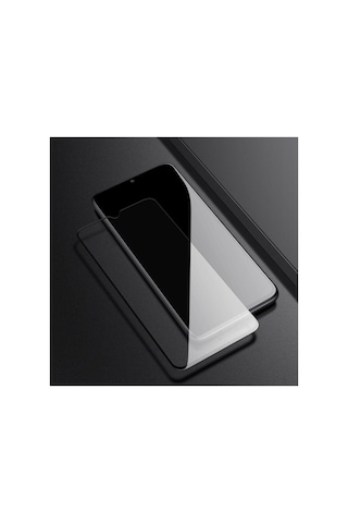 Xiaomi Redmi Note 8 Tam Kaplayan Temperli Cam Ekran Koruyucu Siyah R128229:şeffaf