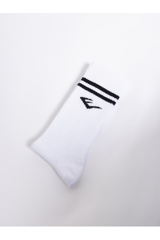 Everlast Stripe Econ 3'lü Beyaz Çorap Beyaz