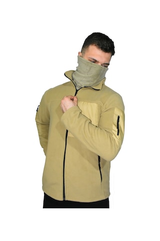 Mysia Outdoor Bej Soft Shell Taktik Polar Mont Avcı 7 Cep Çok Renkli