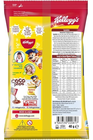 Kellogg's Coco Pops Çokotop 24 x 40 G