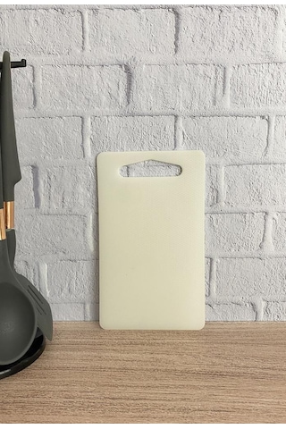Kesme Tahtası Plastik Beyaz 21x31 cm