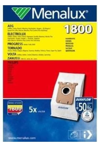 Electrolux Uyumlu Menalux S Bag 1800 Toz Torbası Electrolux Uyumlu Menalux S Bag 1800 Toz Torbası