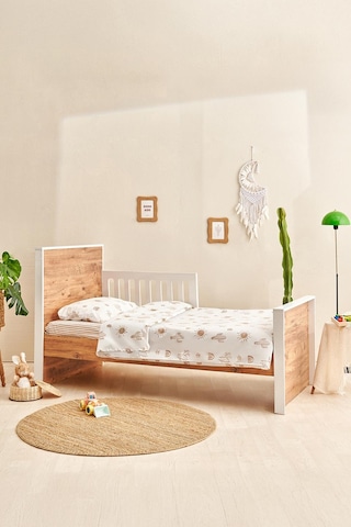 Soley Boho Çocuk Nevresim Takımı 160x220 Cm Bej