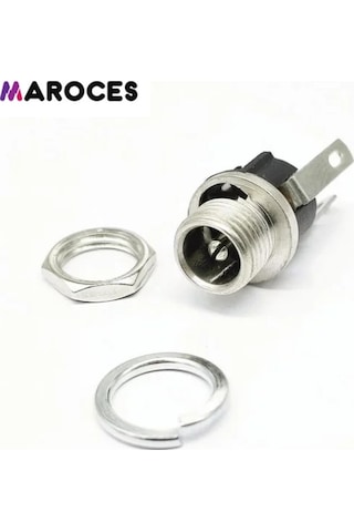 Ic-258A Dc Şase 2,1Mm Metal Üstten Somunlu 1 Adet