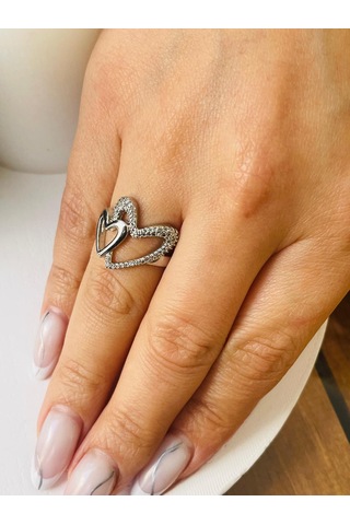 Love Model Çelik Yüzük Gümüş