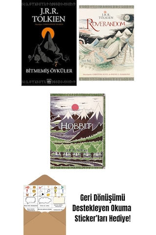 Bitmemiş Öyküler + Roverandom Özel Ciltli Baskı + Hobbit Özel Ciltli Baskı