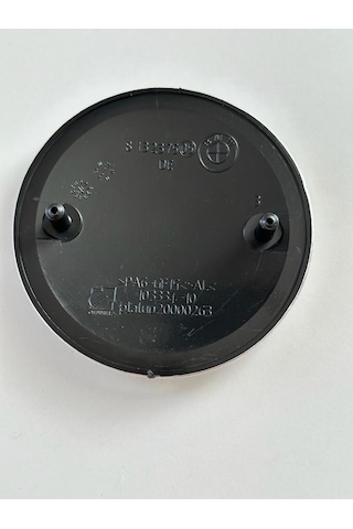 Bmw 50.yıl kaput bagaj logosu 74mm (Words fullblack 51148219237)