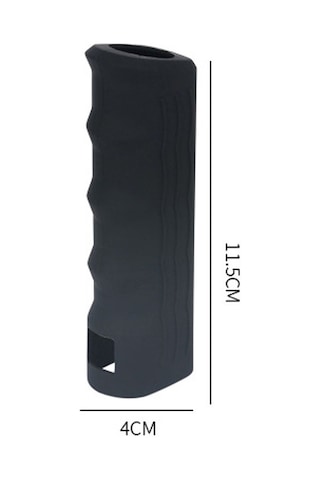 Sones Otomotiv Evrensel Silikon El Freni Kolu Kapağı Fren Kolu Dekoratif Koruyucu Kılıf, Boyut: Eğik Kol Pembe