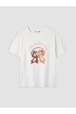 Lcw Young Pembe Chip And Dale Baskılı Kadın Pijama Üst
