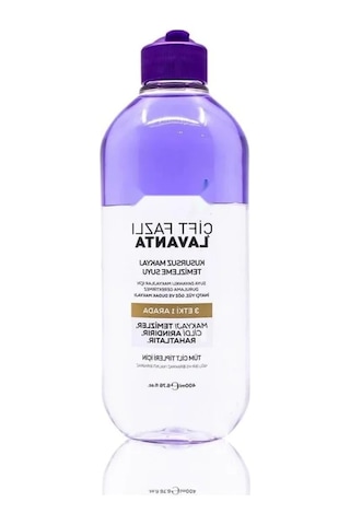 Çift Fazlı Makyaj Temizleme Suyu - 400 Ml Lavanta