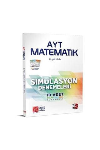 3D Yayınları Ayt Matematik Simülasyon 10 Lu Deneme