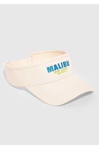 Mavi - Malibu Baskılı Ekru Şapka 1913736-70007