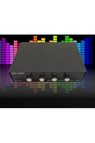 Homyl 4port Ab Manuel Ağ Paylaşımı Anahtar Kutusu 4ın1 1ın4