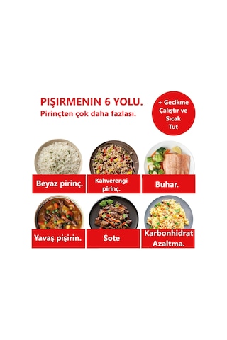 Instant Pot Hızlı Pilav Pişirici Ve Buharlı Pişirici - Otomatik, Buharlı Pişirici, Sote Ve Kızartma Makinesi, 20 Diğer