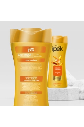 İpek Provitamin B5 Tüm Saçlar İçin Saç Kremi 480 Ml X 4 Adet PKT.IPEK.022