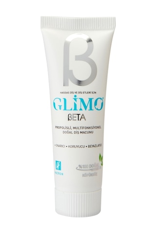Glimo Beta Propolisli Köpüksüz Doğal Diş Macunu 20 ML
