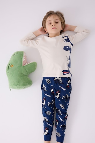 Rolypoly Erkek Çocuk Mavi Pijama Takımı 5274-45604 Mavi