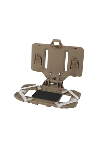 Skycity Mud Renkli Folding Askeri Yelek Telefon Tutucu, Silikon Sabitleme, Molle Uyumlu, Dış Etkinlikler İçin Navigasyon Tahtası Kahverengi