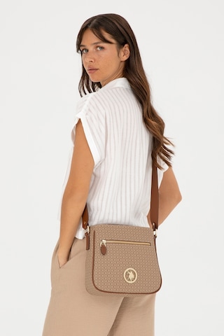 U.S. Polo Assn. Kadın Koyu Bej Çapraz Çanta 50293698-VR088